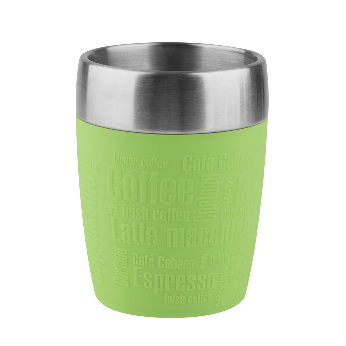 Tefal Travel Cup, Stainless Steel, Green, 200 ml