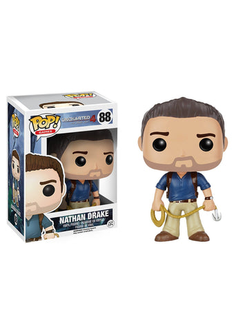 Funko POP Games: Uncharted Action Figure - Nathan Drake