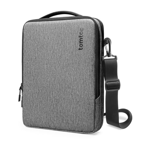 tomtoc 360 Protective Laptop Shoulder Bag for 16-inch MacBook Pro M3/M2/M1 Pro/Max A2991 A2780 A2485 2023, 15-inch MacBook Air M2/A2941, Water-resistant Laptop Case for Dell XPS 15, The Razer Blade 15