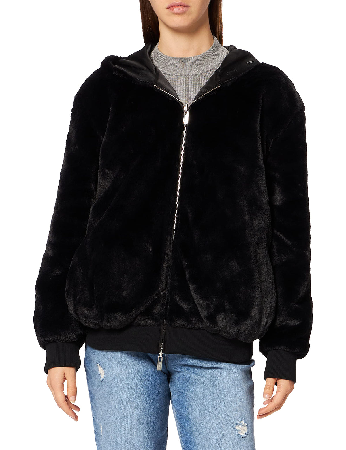 HUGO Women's Jacket. - Black - S