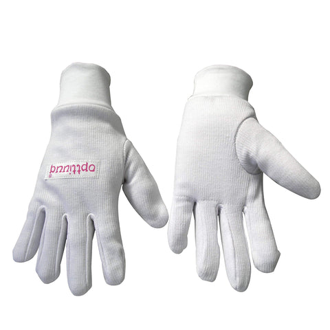 Opttiuuq Qvu Padded Cotton Inner Cricket Gloves. Unisex. Pure Performance Products (Juniors, Pack of 1)