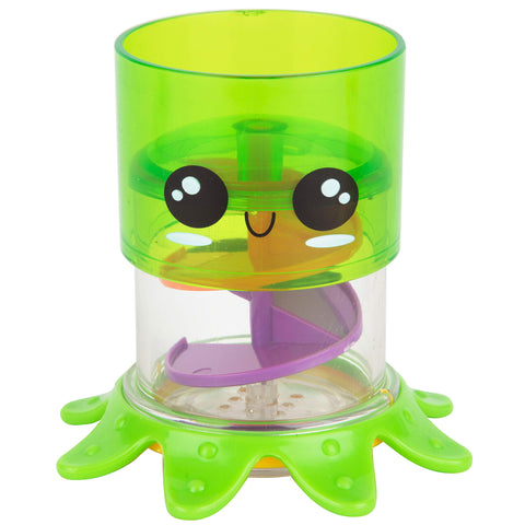 Bath Tub Toy includes 3 Parts - Sea Me Whirly Water Wand - Water Runs Through Creating A Fountain of Fun!