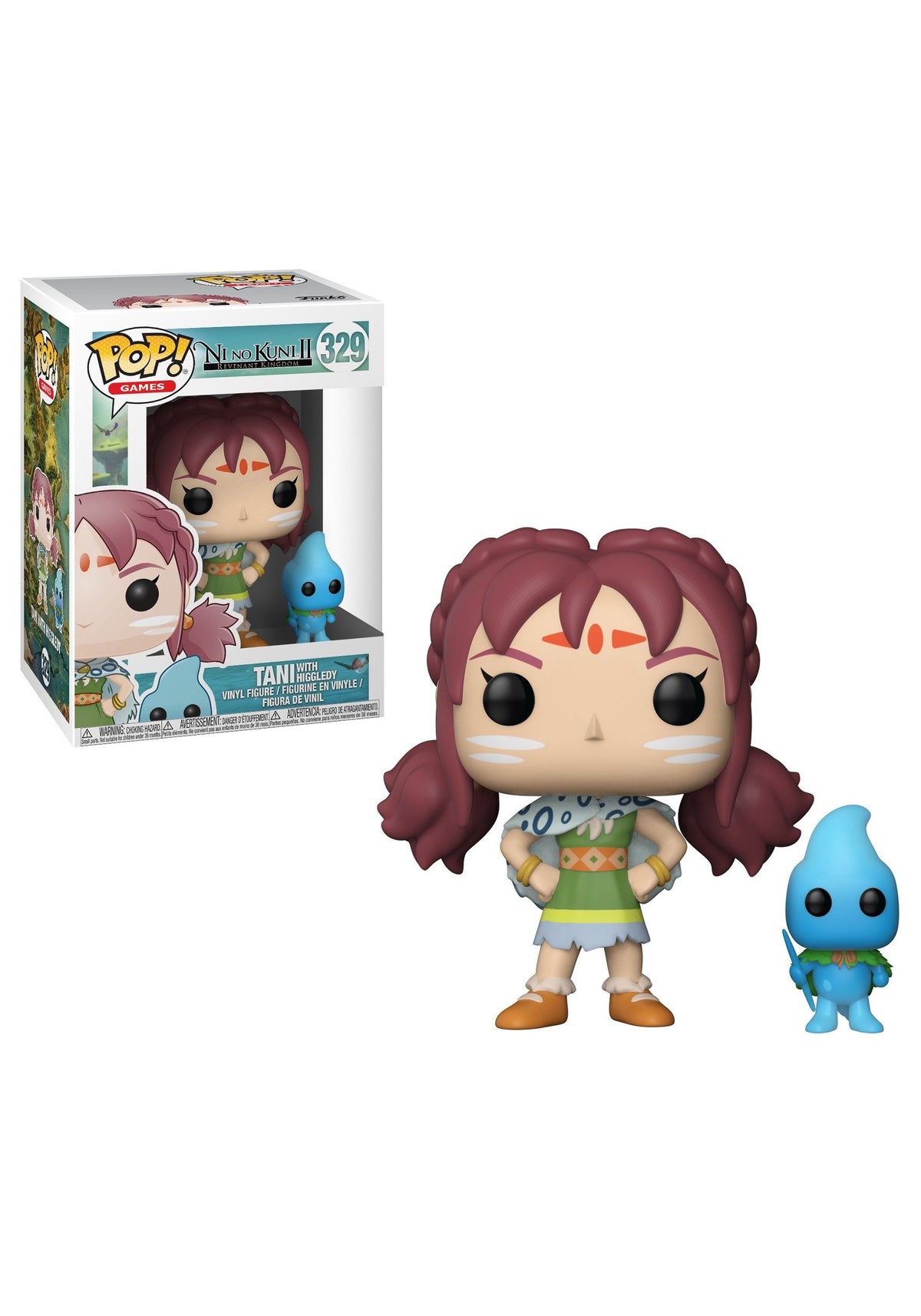 Funko POP! Games: Ni No Kuni S1 (Pop & Buddy)- Tani with Higgledies Collectible Figure
