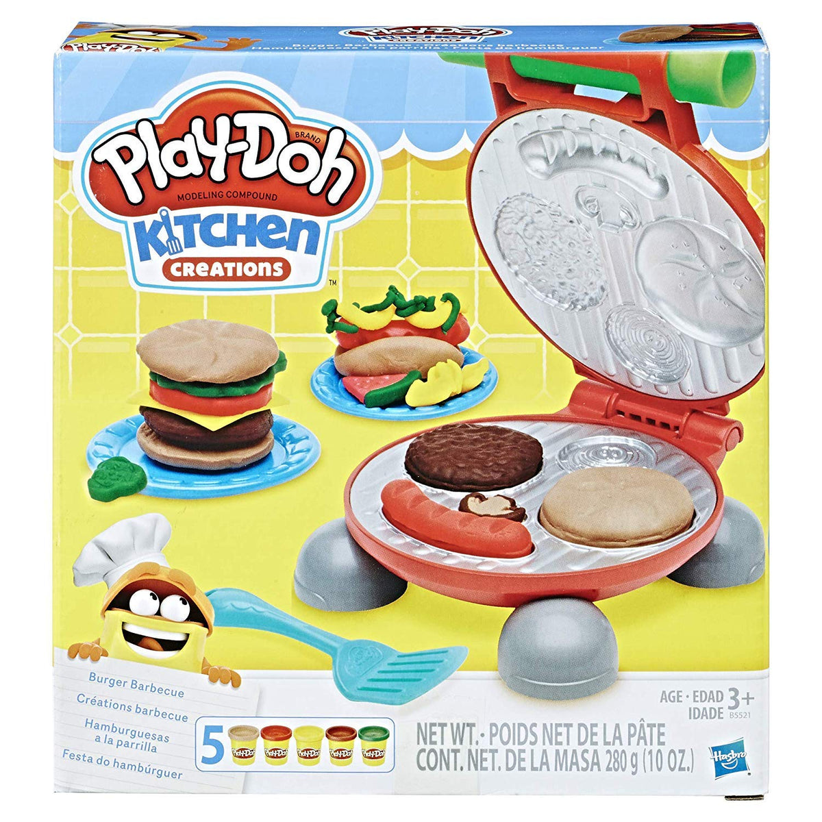 Play-Doh Burger Barbecue Set