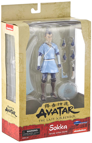 Diamond Select Toys Avatar The Last Airbender: Sokka Deluxe Action Figure