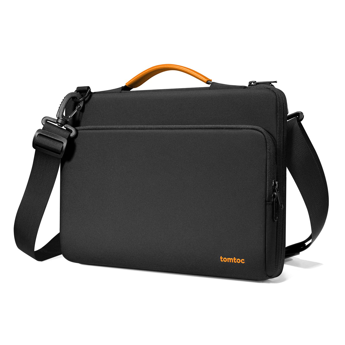 tomtoc 360 Protective Laptop Shoulder Bag for 15.6 Inch Lenovo IdeaPad Gaming 3, Acer Nitro 5 Gaming Laptop, ASUS 15.6-16 Inch ASUS Strix G16/G15, Dell XPS 17, Water-Resistant Accessory Carrying Case