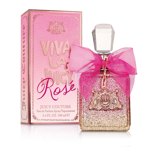 Juicy Couture Women's Perfume, Viva La Juicy Rose, Eau De Parfum EDP Spray, 3.4 Fl Oz