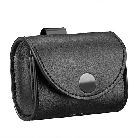 Geekria Belt Case Cover Compatible with Apple AirPods 4 AirPods Pro 2 AirPods Pro AirPods 3 Earbuds, Belt Holster Earphones Skin Cover, Belt Clip Protective Carrying Pouch