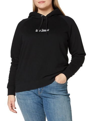 Lee Women's HOODIE Hooded Sweatshirt, black, M