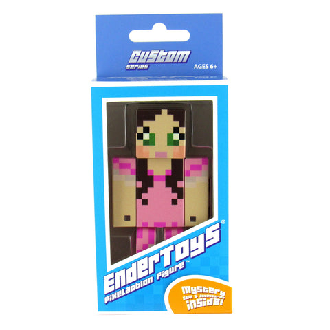 EnderToys Pink Dress Green Eyed Girl Action Figure