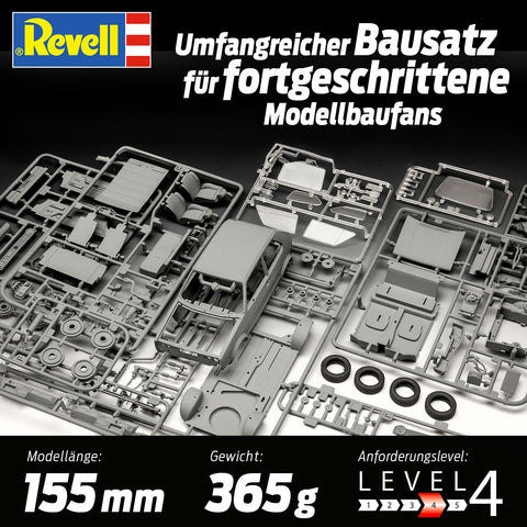 Revell Model Kit - VW Golf 1 GTI Pirelli Car 35 Years - 1: 24 Scale 05694 New