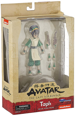 Diamond Select Toys Avatar The Last Airbender: Toph Deluxe Action Figure