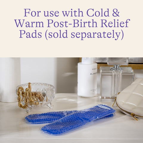 Lansinoh Pack of 24 Hygiene Sleeves Refill for Cold & Warm Post-Birth Relief Pads, Clear