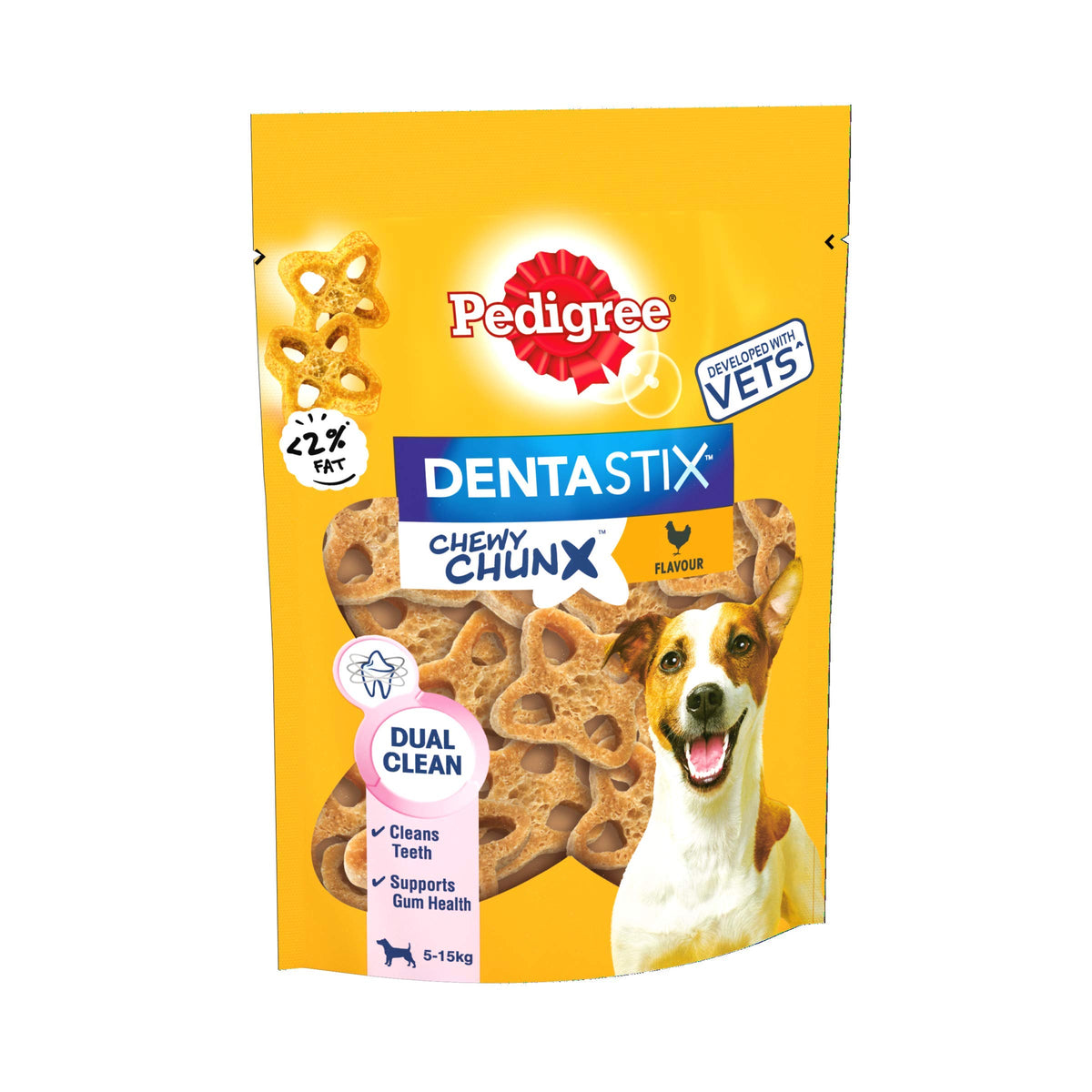 Pedigree Dentastix Chewy Chunx Chicken Flavour 68g