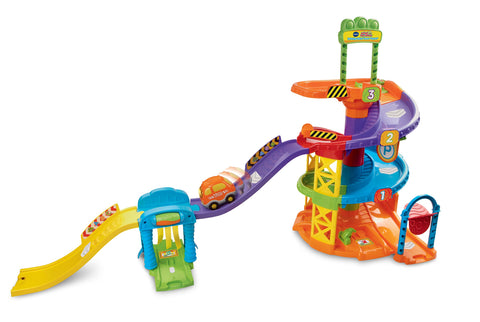 VTech Go! Go! Smart Wheels Spinning Spiral Tower Playset (Frustration Free Packaging) 12.60 x 20.67 x 28.15 Inches