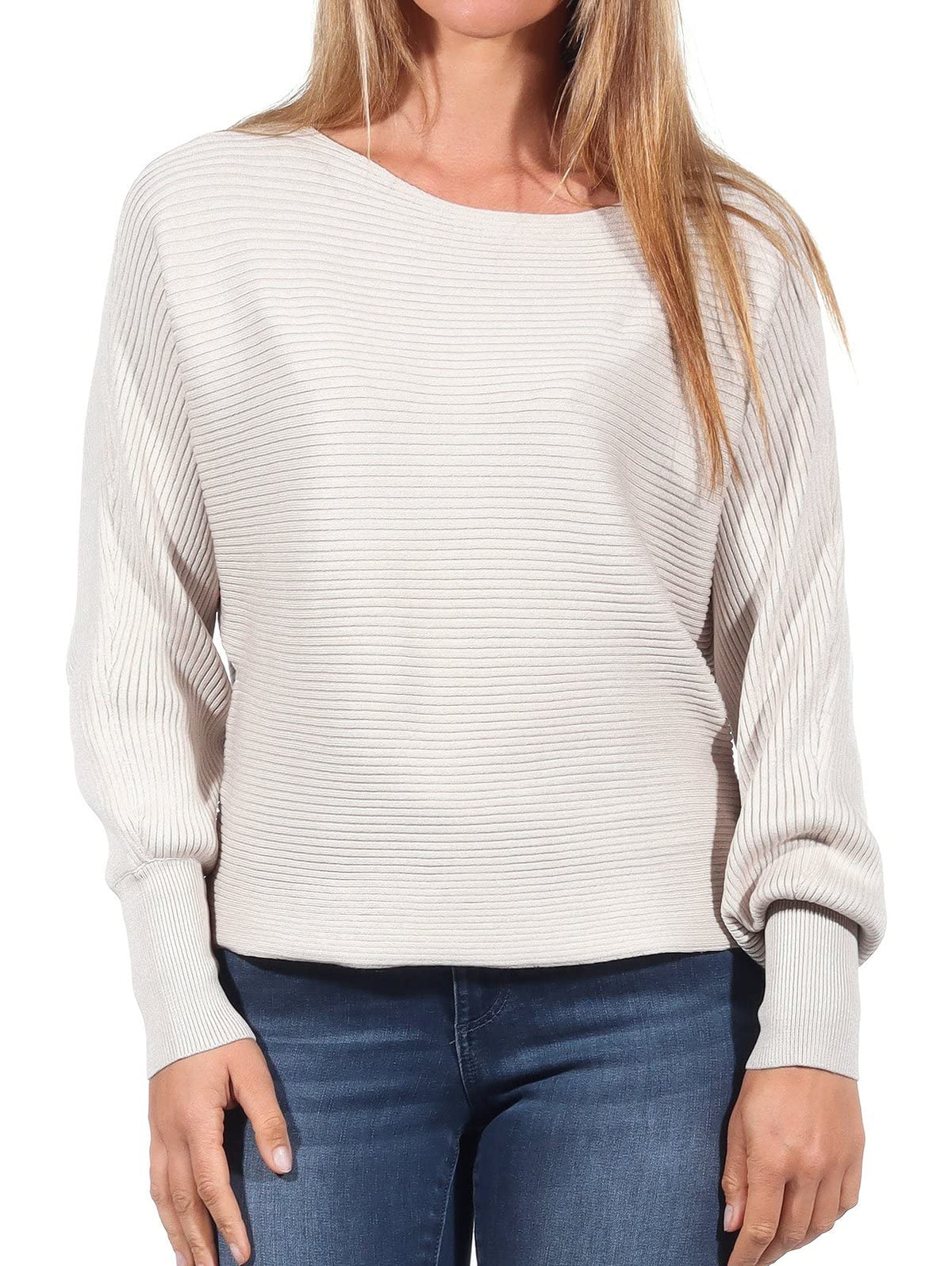ONLY Women's ONLADALINE Life L/S Short PULLO KNT NOOS Pullover Sweater, Pumice Stone, L