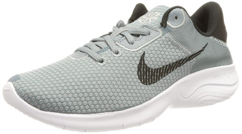NIKE Men's Sneaker, Aviator Grey Black Metallic Silver, 11.5