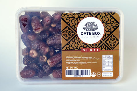 Sugai Dates 800g by Date Box (Fresh Stock)