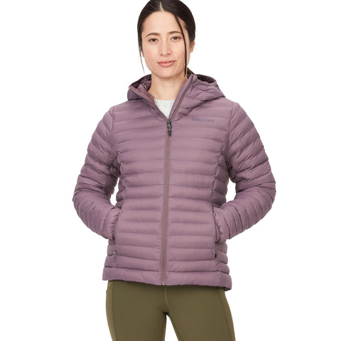 MARMOT Women's Echo Featherless Hoody - Lightweight, Down-Alternative Hooded Insulated Jacket, Hazy Purple, Small