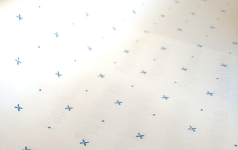 Economy Sewing Pattern Paper with Dot & Cross Print for Drawing Patterns Designs Dressmaking 36" x 12m Roll