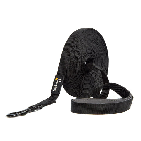 RudelkÃ¶nig tow leash with handle padding - 5m / 10m / 15m / 20m - Robust & weatherproof long line dog lead leash for successful dog training