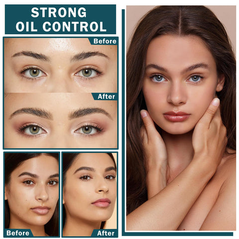 Mineral Sunscreen Powder SPF Powder for Face Oil Control Long Lasting Sunscreen Powder for Face Natural Light Breathable Translucent Powder Setting Powder Makeup #01 Translucent