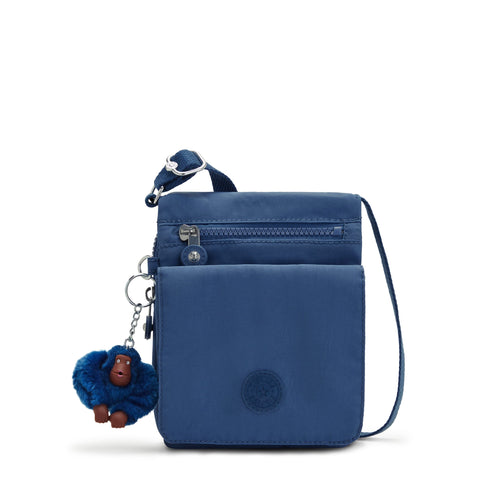 Kipling Men's New Eldorado Crossbody Bag, Delicate Blue, One Size