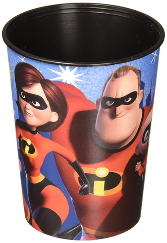 Disney/Pixar Incredibles 2 Plastic Favor Cup - 16 oz. - Multicolor - 1 Pc.