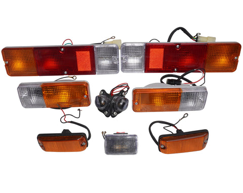 AEspares Turn Tail Brake Marker Complete Set of Lights For ''SUZUKI'' Samurai 86-95
