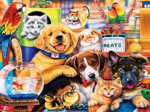 MasterPieces 300 Piece EZ Grip Jigsaw Puzzle - Home Wanted - 18"x24"