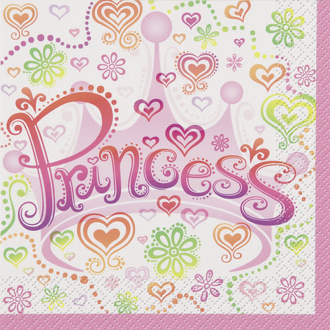Princess Diva Luncheon Napkins, 16ct