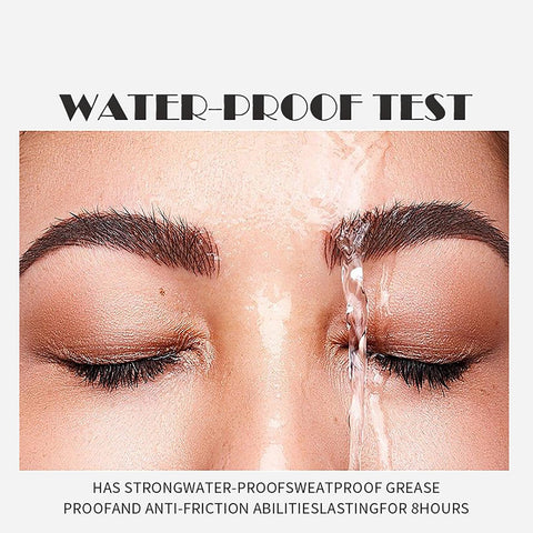 Easilydays Waterproof Mascara Brown, Voluminous Fiber Slimming Mascara, Curling Volume and Length Mascara, Natural Long Lasting Eyebrow Mascara for Eye Makeup, No Smudge, No Clumping (#04 Brown)