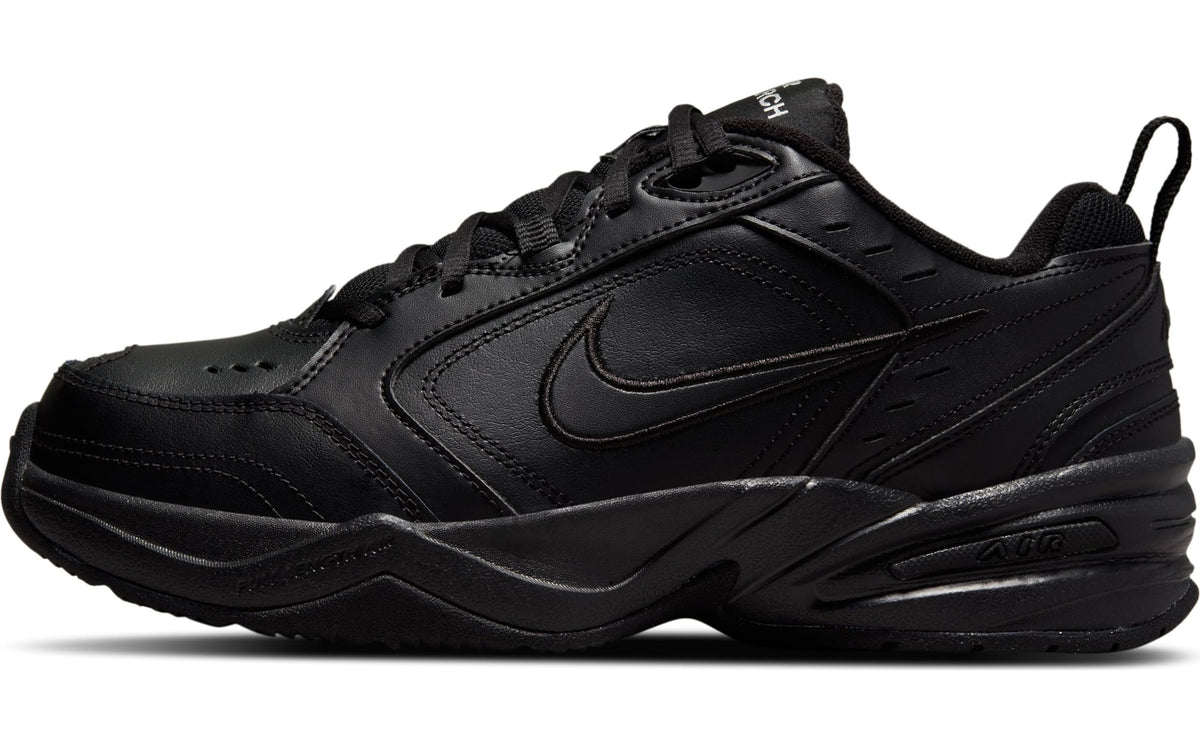 Air Monarch IV 4E Wide Black Black Mens 10.5