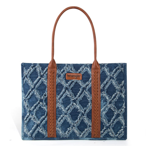 Wrangler Tote Bag for Women Purses Aztec Handbags Western Purses Boho Shoulder Bag ZSY-FBA2-WG2202-8119JN