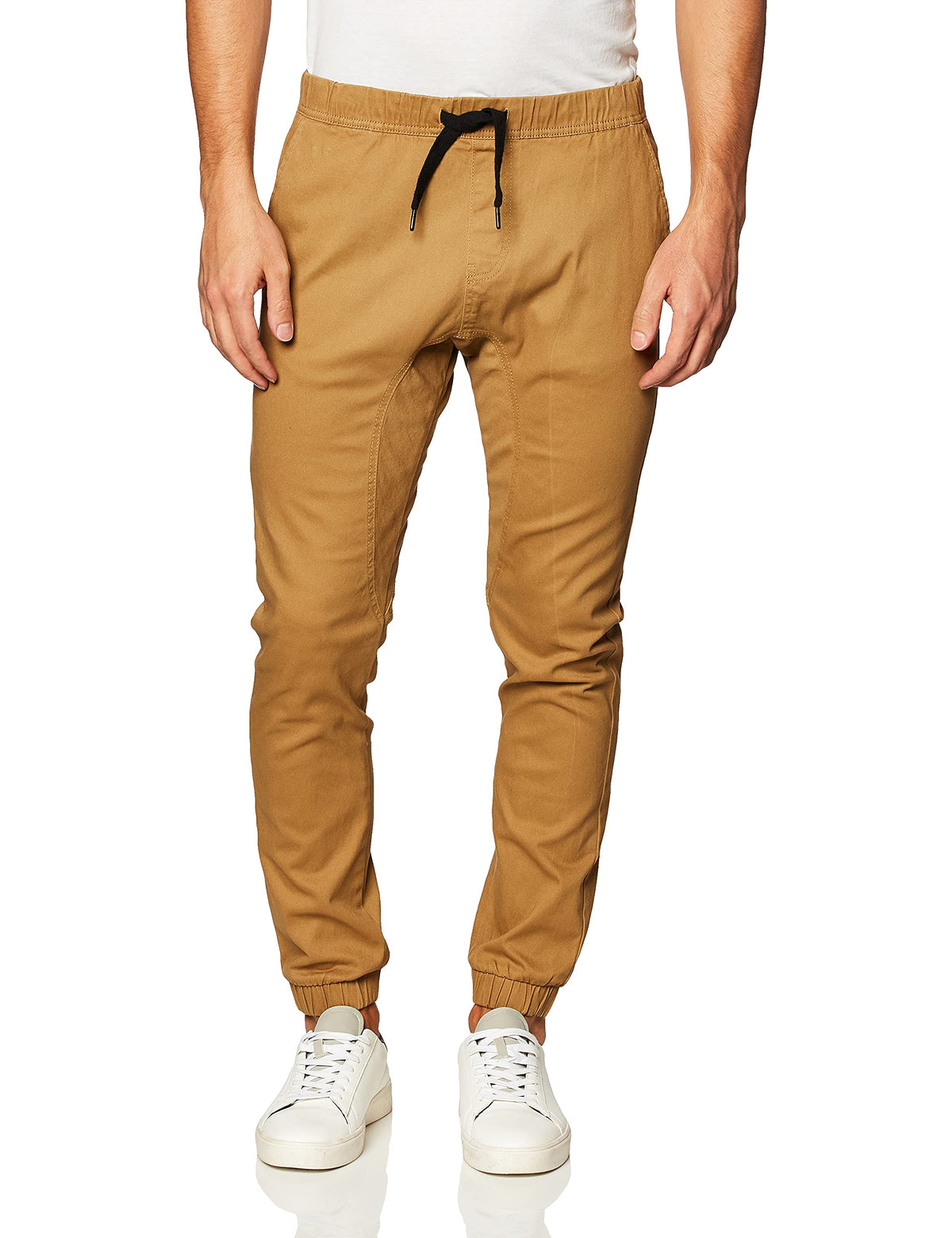 Southpole mens Basic Stretch Twill Jogger - Reg and Big & Tall Sizes Casual Pants, Tobacco, 3X US