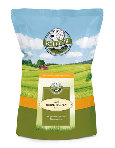 Bellfor Gutshof-Happen Hypoallergenic Grain-Free Soft Snack for Dogs with High Digestibility No Animal Derivatives 200 g (Lamb)