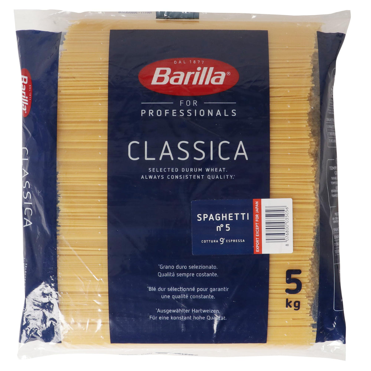 Barilla Spaghetti 5 Catering 5kg