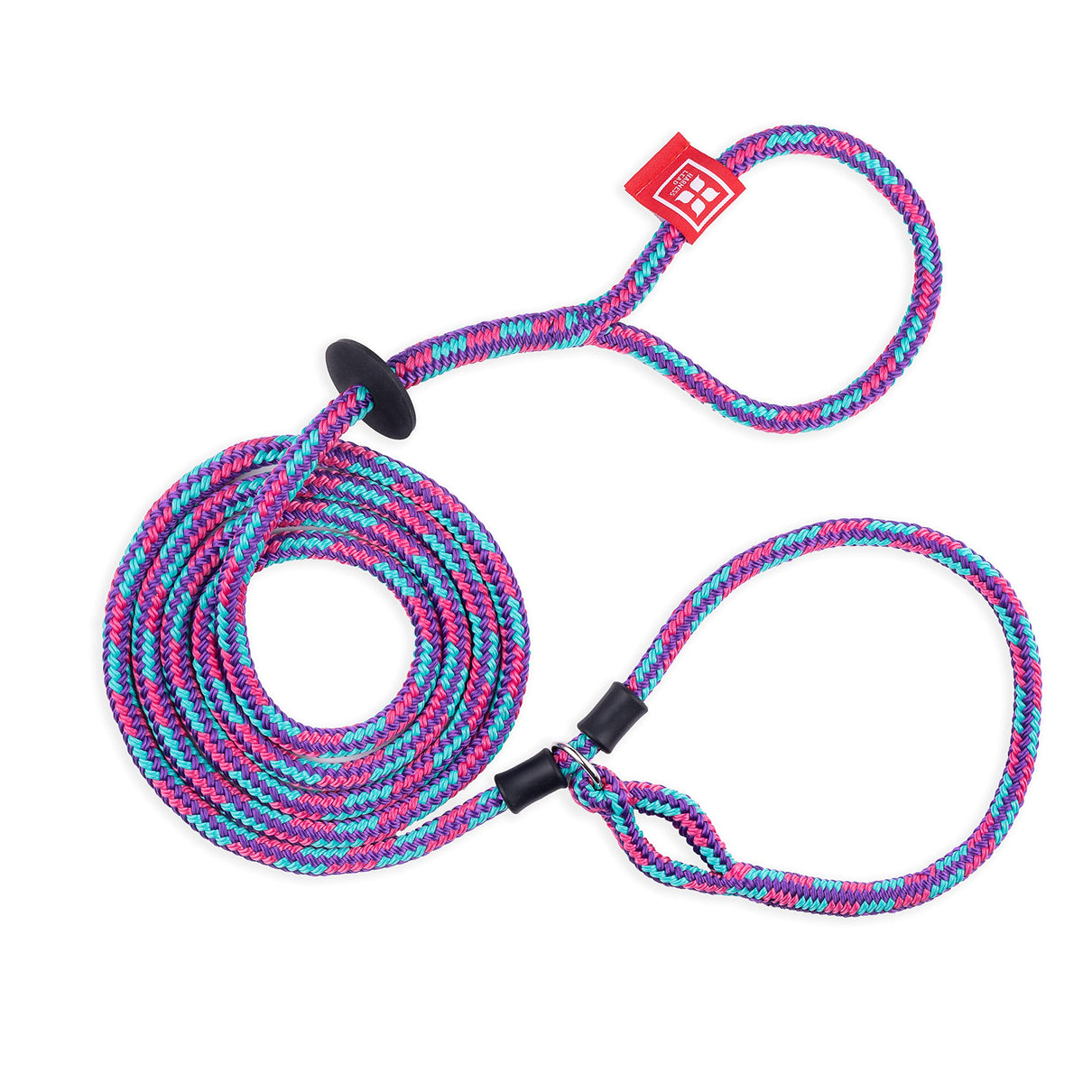 Harness Lead No Pull Dog Harness and Leash Set, Anti Pull Dog Harness for All Breeds and Sizes, One-Piece Cushioned Rope Design Safely Prevents Escaping and Pulling (Small/Medium, Reef)