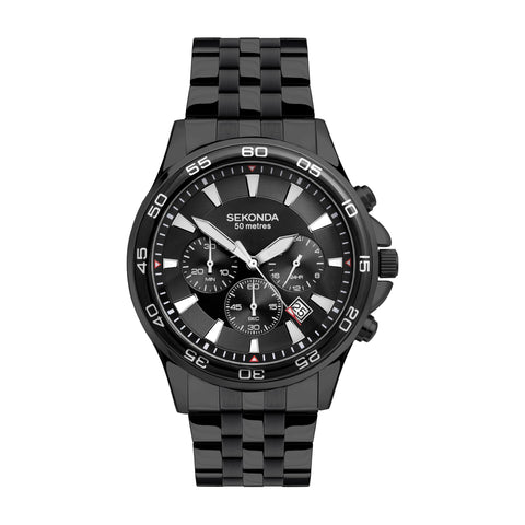 Sekonda Unisex-Adult Analog Japanese Quartz Watch with Stainless Steel Strap 30195