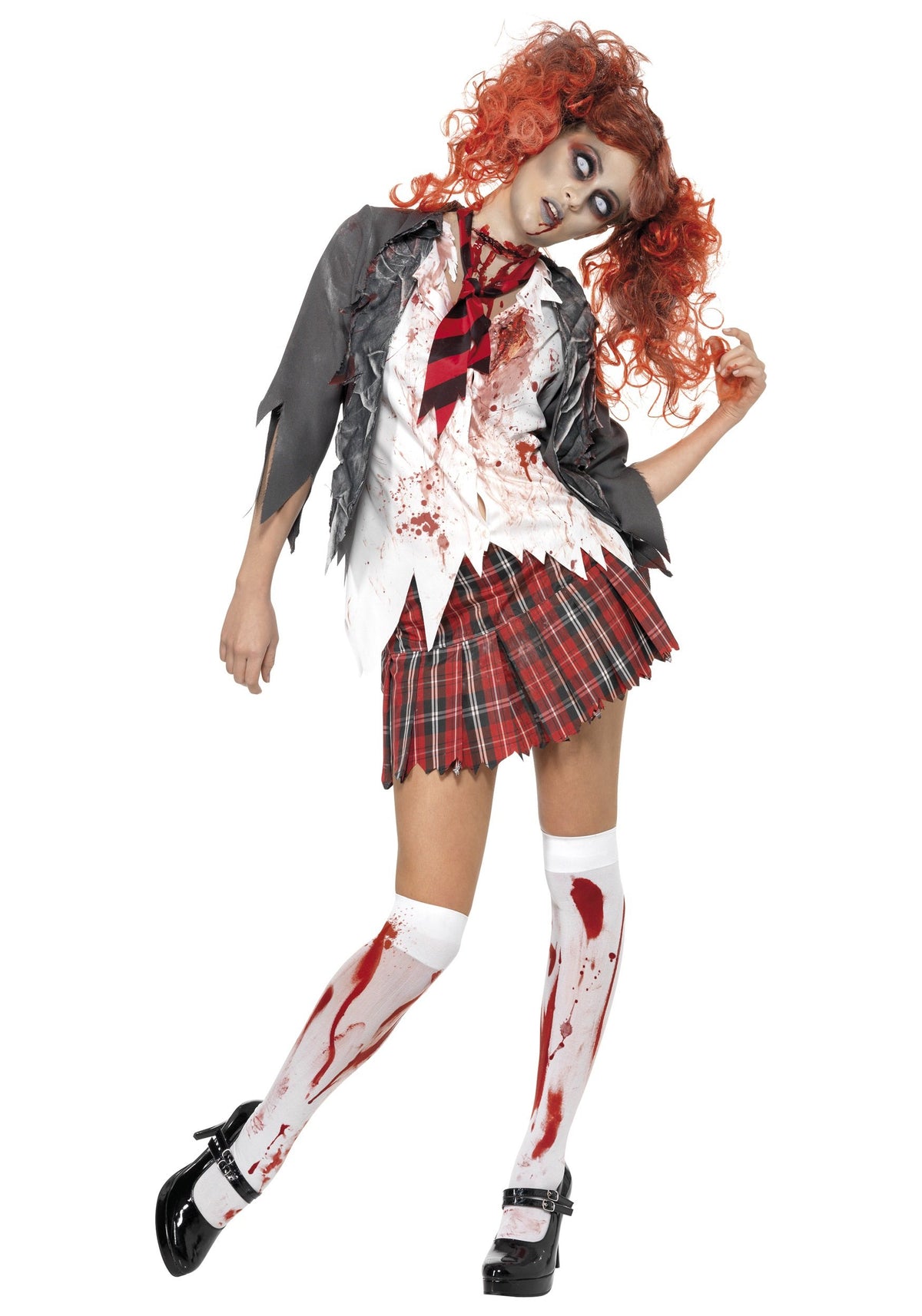 Adult Zombie School Girl Medium