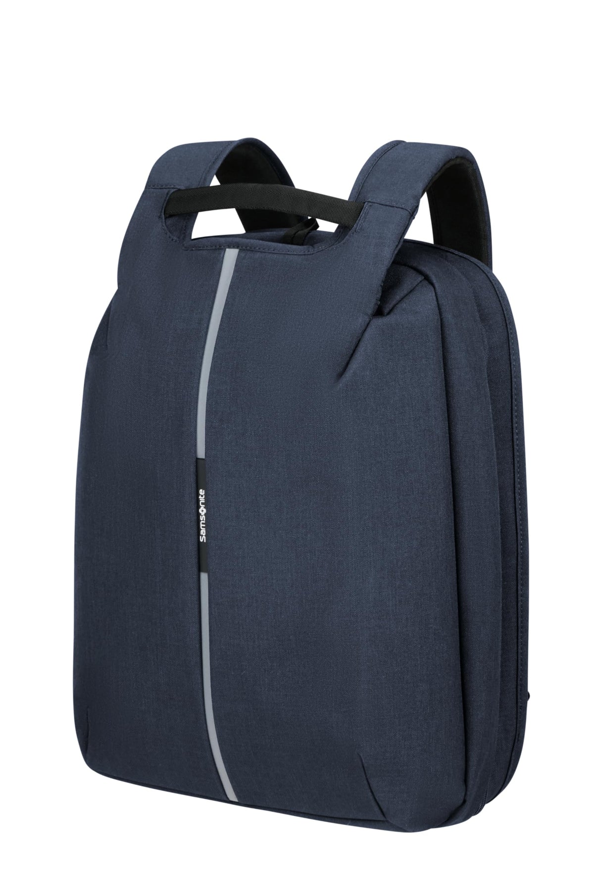 Samsonite Securipak Expandable Travel Backpack for 15.6-inch Screen Size, 45 cm, 25.5/30 L, Blue (Eclipse Blue)
