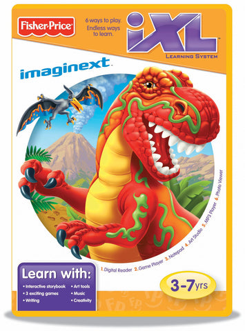 Fisher-Price iXL Learning System Software Imaginext Dinosaurs