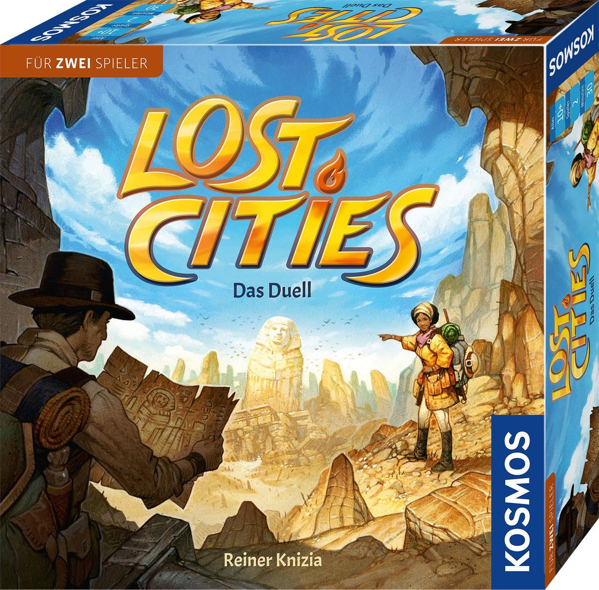 Kosmos Lost Cities - Fesselnde Expedition fÃ¼r Zwei: FÃ¼r 2 Spieler ab 10 Jahren