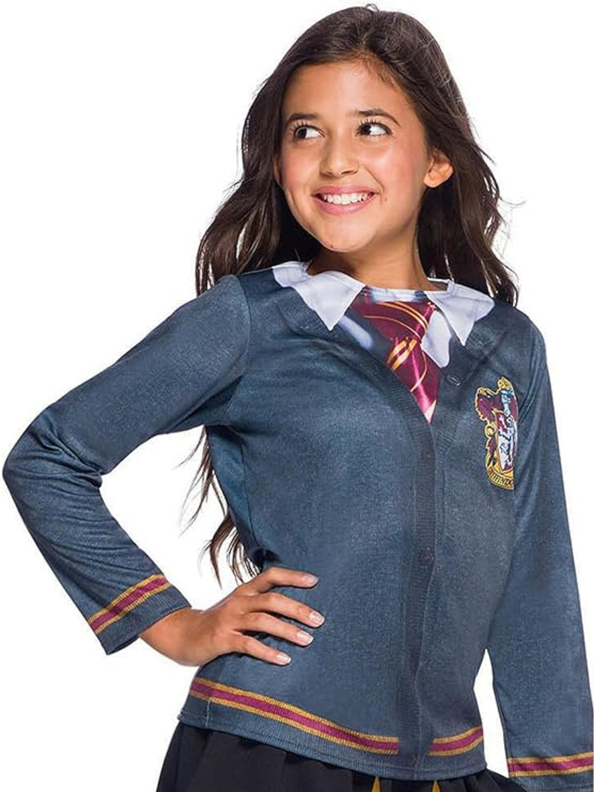 Rubies Official Harry Potter Gryffindor Costume Top, Childs Size Medium Age 5-7 Halloween