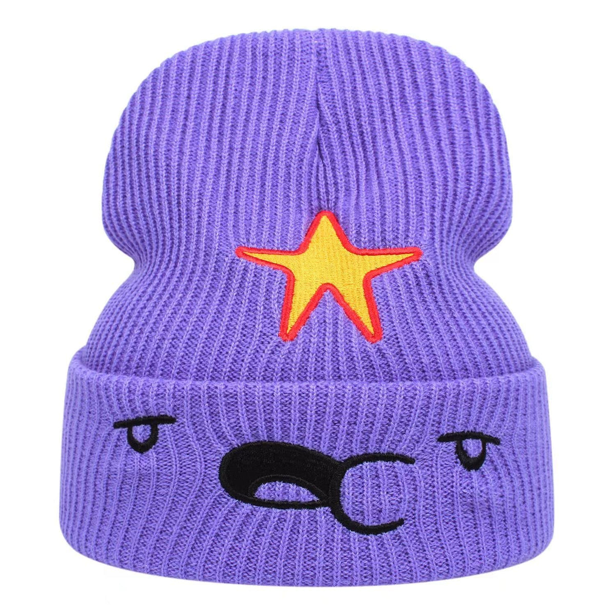 UMiCHOi Cool Anime Beanie Hats for Adults Men Women Funny Hat Cartoon Beanie Cap for Teens Purple