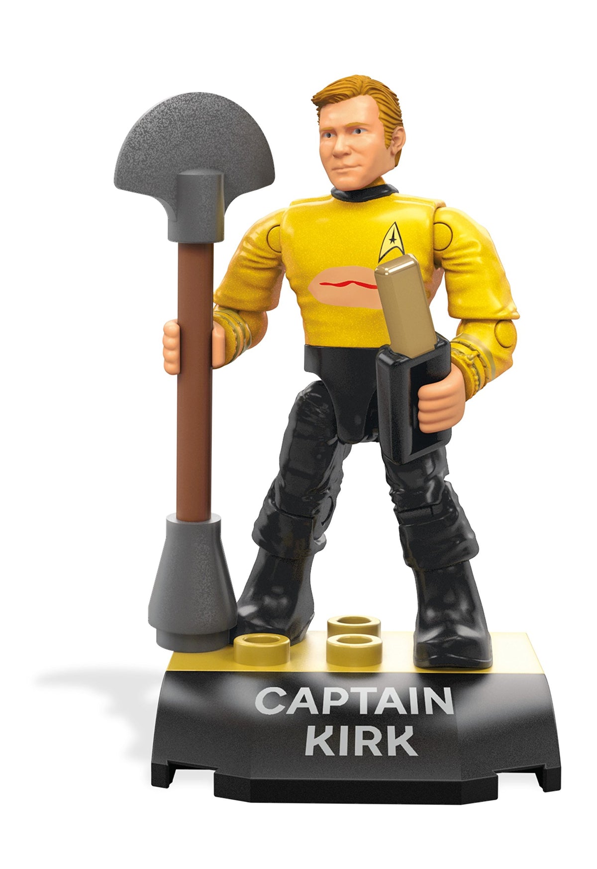 Mega Construx Heroes Captain Kirk Building Set