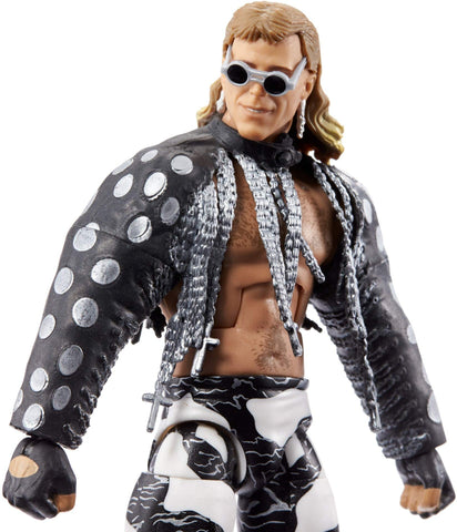 WWE Wrestlemania 37 Elite Collection Shawn Michaels Action Figure with Entrance VestSunglasses and Paul Ellering and Rocco BuildAFigure Pieces6 in Posable Collectible Gift for WWE Fans