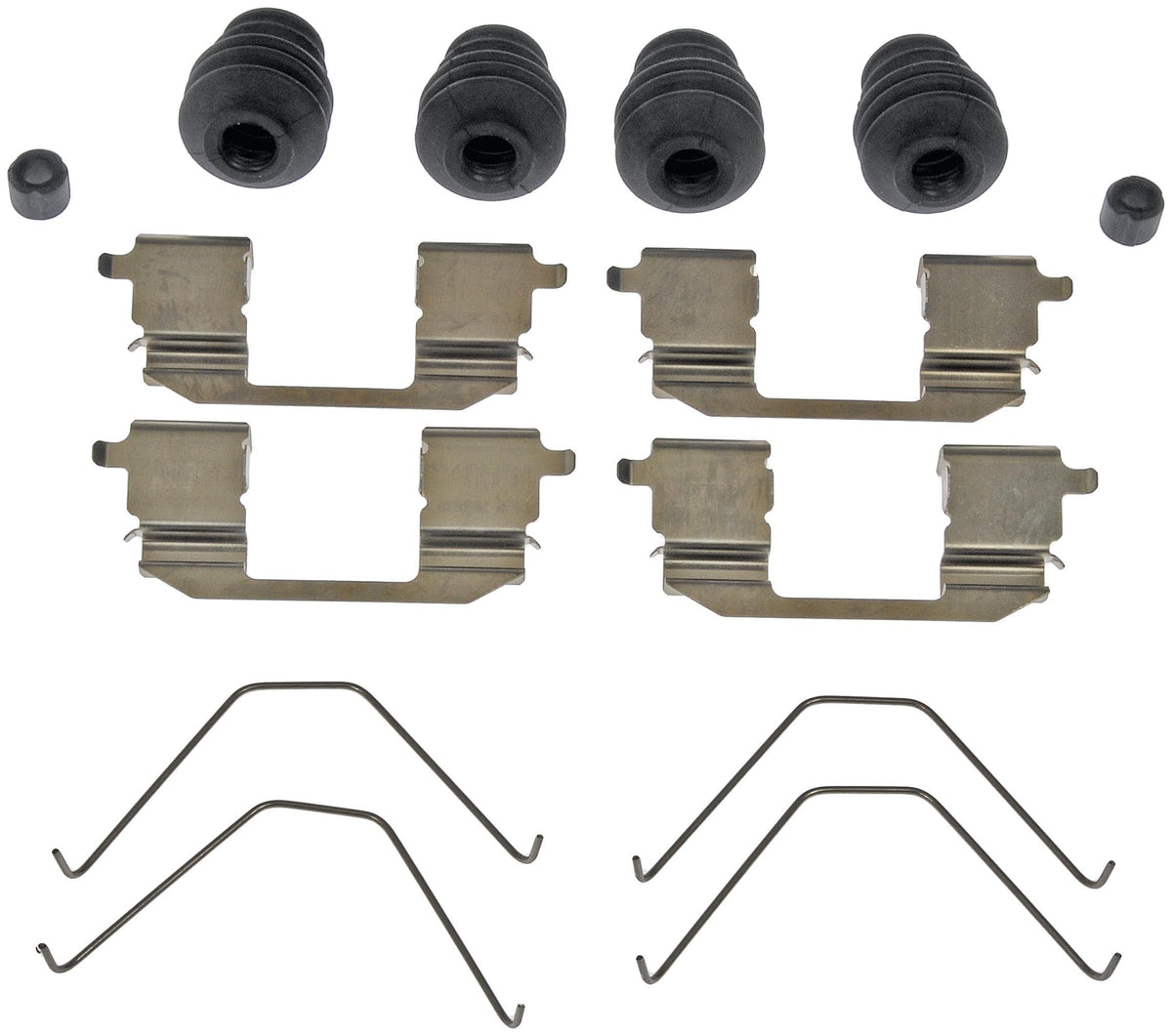 Dorman HW13734 Front Disc Brake Hardware Kit Compatible with Select Honda Models