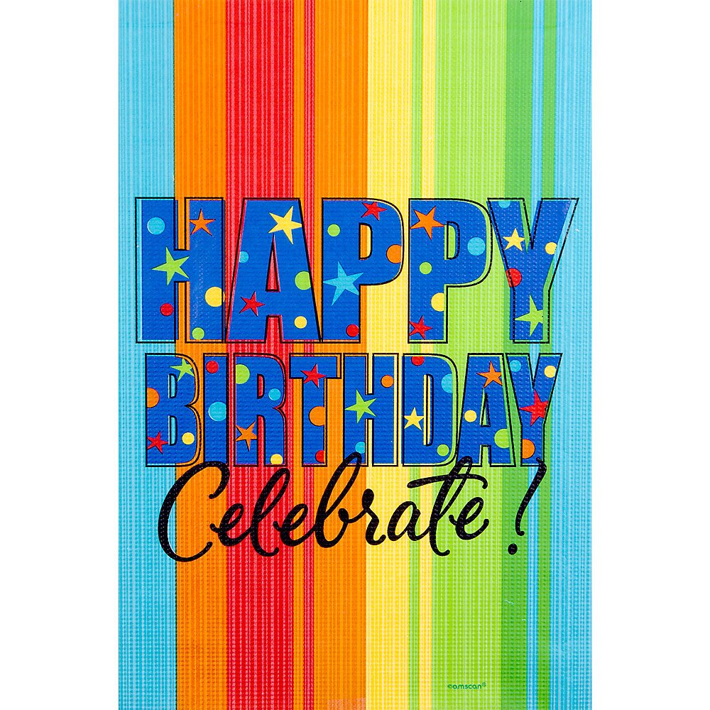 Celebrate Paper Tablecover 54"X102