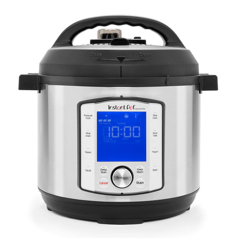 Instant Pot DUO EVO PLUS 5.7L Electric Pressure Cooker. 10 functions in 1: Sterilizer, Slow Cooker, Rice Cooker, Grain Maker, Steamer, SautÃ©, Yogurt Maker, Sous Vide, Bake and Pressure Cook